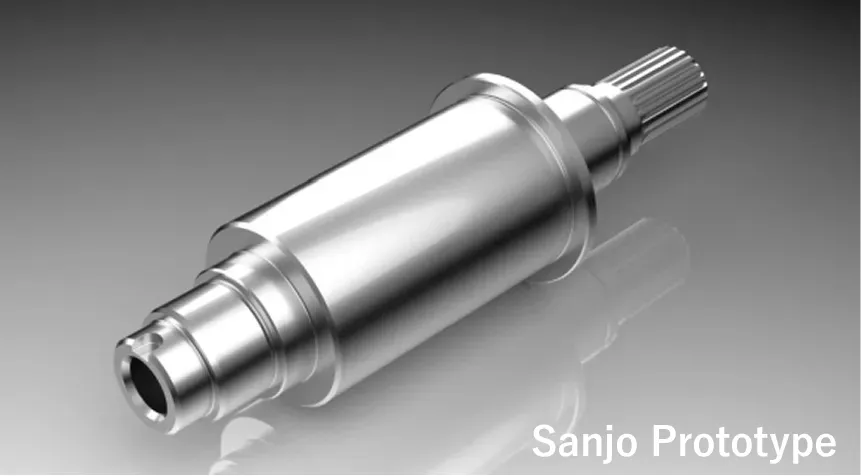 Rotor Shaft for BEV/HEV (Example 1)